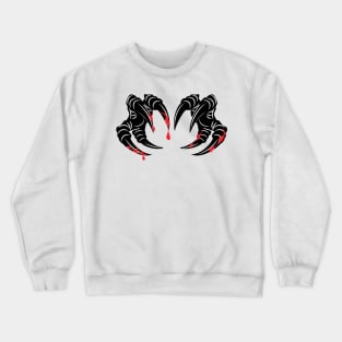 Monster’s Claws With Dripping Blood Crewneck Sweatshirt